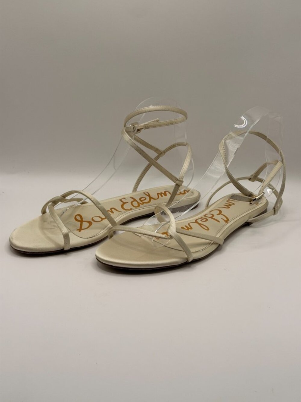 Sam Edelman Women's Ellina Ivory Strap Sandal Sz 9 M